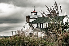 Nayatt Point Lighthouse -Gritty Look